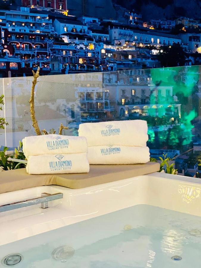 Villa Diamond Luxury Suite Positano Bagian luar foto