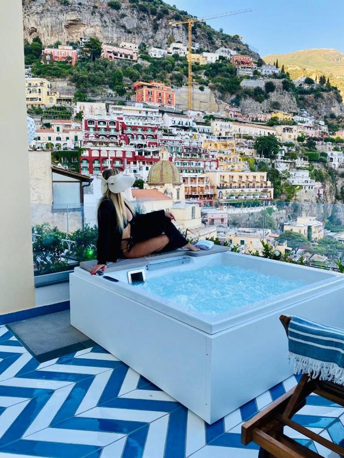 Villa Diamond Luxury Suite Positano Bagian luar foto