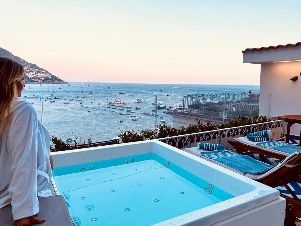 Villa Diamond Luxury Suite Positano Bagian luar foto