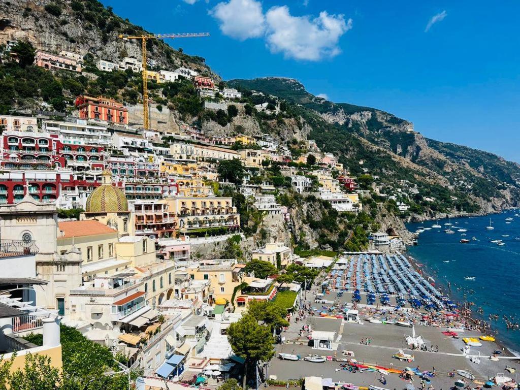 Villa Diamond Luxury Suite Positano Bagian luar foto