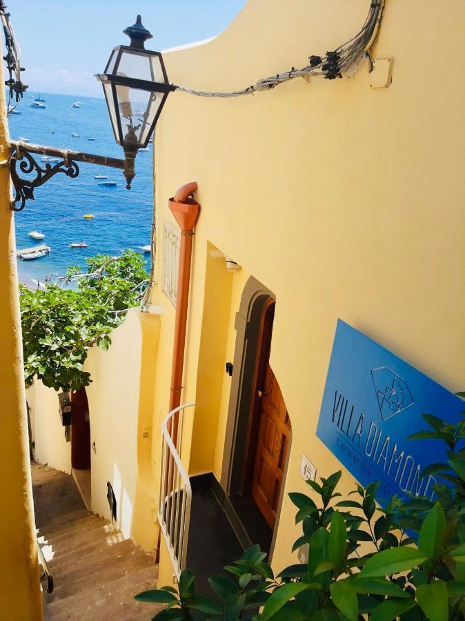 Villa Diamond Luxury Suite Positano Bagian luar foto